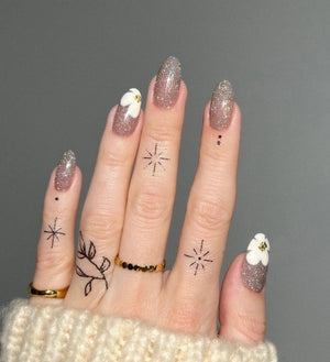 INKED by Dani- Fine Line Pack Temporary Tattoos