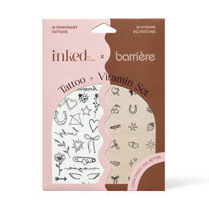 INKED by Dani x Barriere Tattoo + Vitamin Set