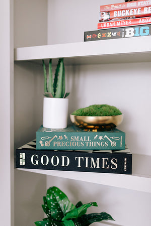 Photo Album- Black and Cream Triangles