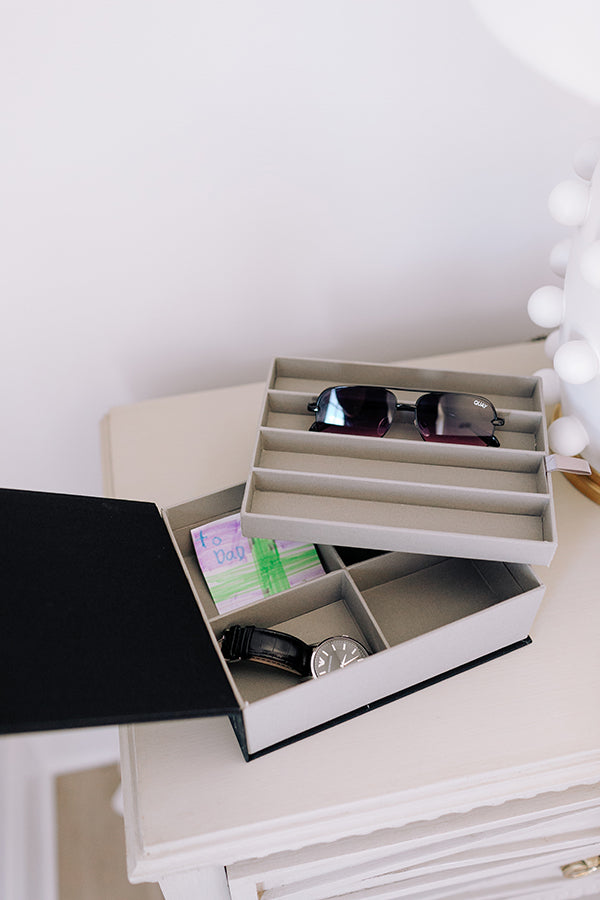 Small Things Black Storage Box - Align and Bloom