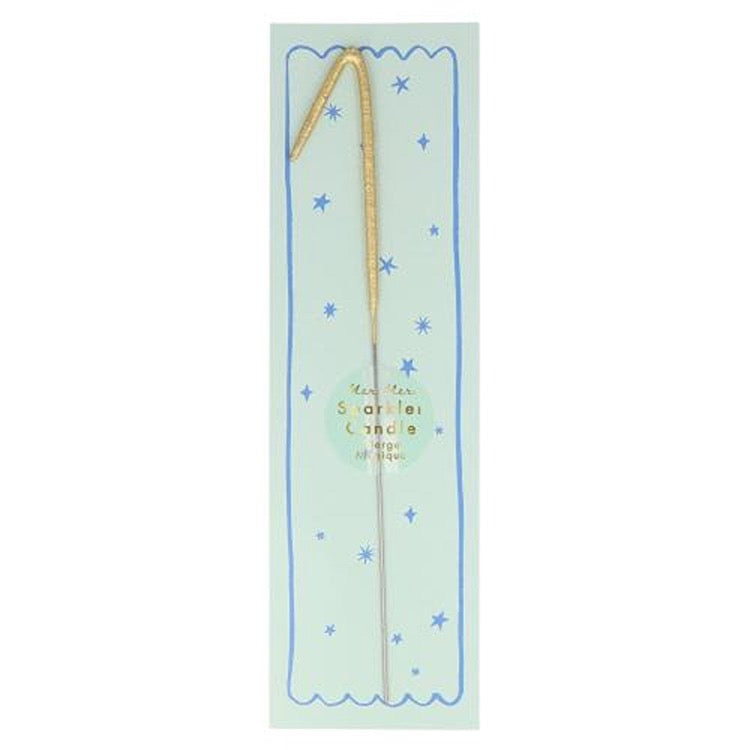 MERI MERI Gold Sparkler 1 Candle