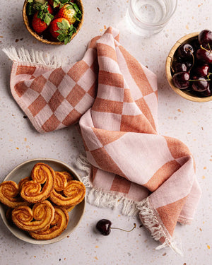 Olive & Loom- Blocks Geometric Kitchen Towel