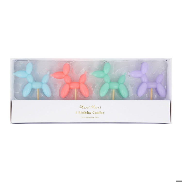 MERI MERI Balloon Dog Candles