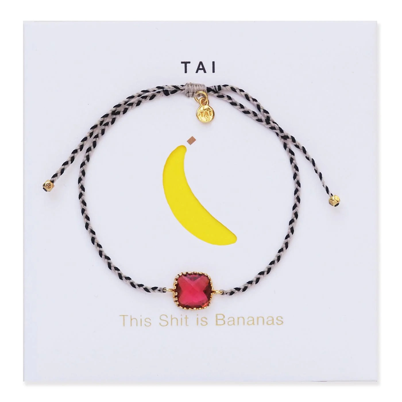 TAI JEWELRY-Handmade Woven Cord Bracelet