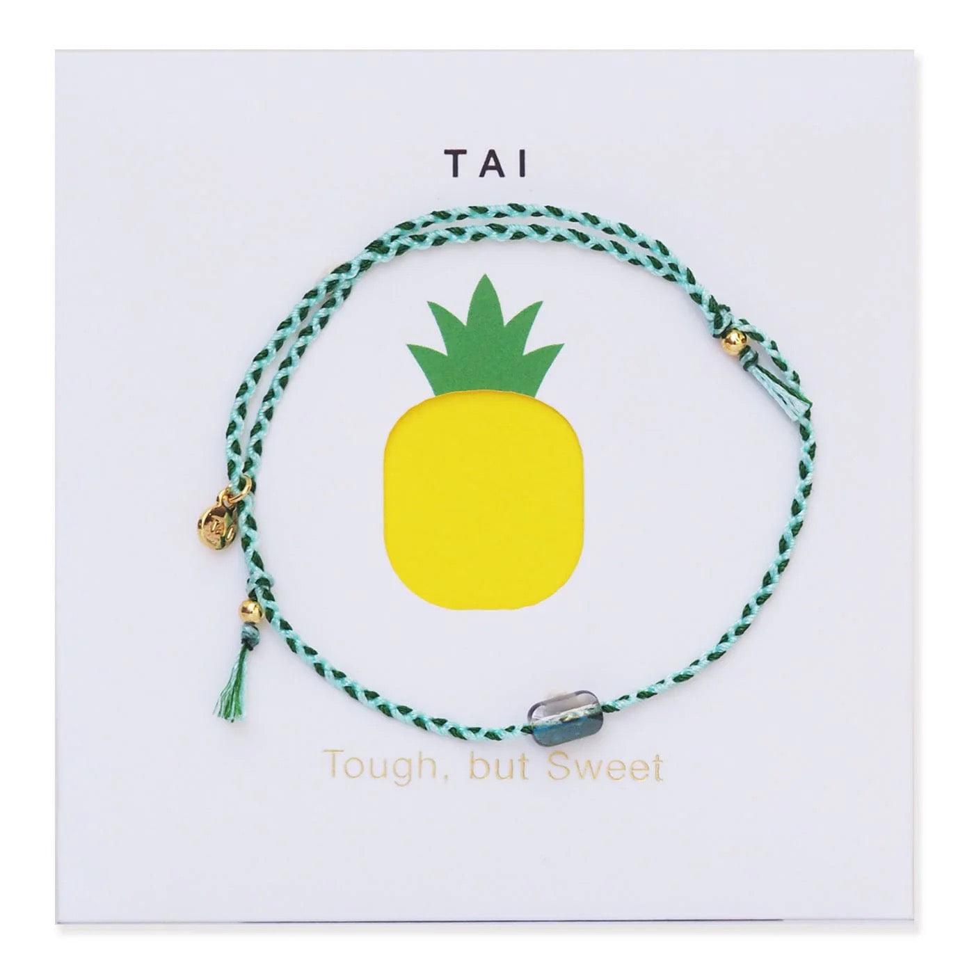 TAI JEWELRY-Handmade Beaded Cord Bracelet
