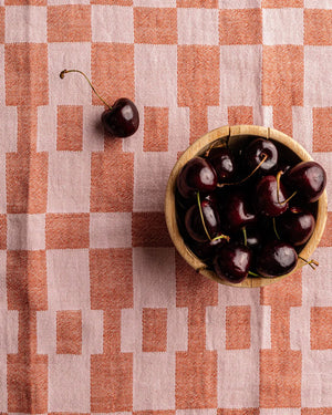 Olive & Loom-Grids Geometric Kitchen Towel