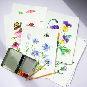 Watercoloring Book *Wildflowers*