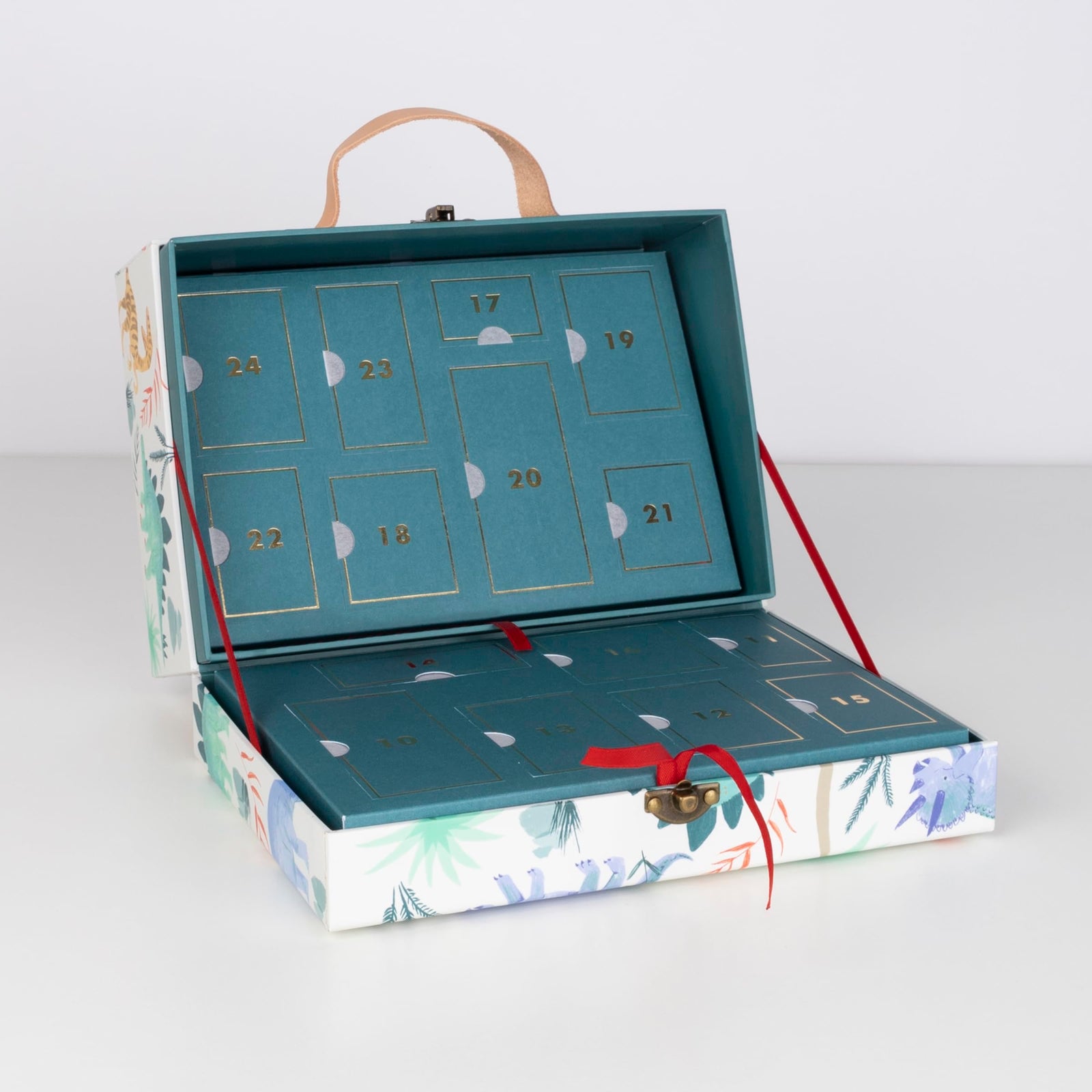 Meri Meri Dinosaur Advent Calendar Suitcase