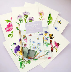 Watercoloring Book *Wildflowers*