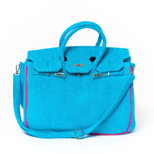 Tote Bag-Terry Cloth (Turquoise)