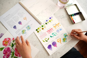Watercoloring Book *Wildflowers*