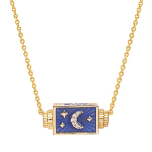 Moonlit Sky Spinner Necklace