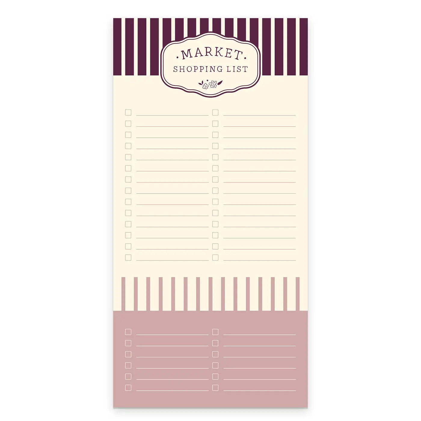Market List Notepad