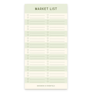 Market List Notepad