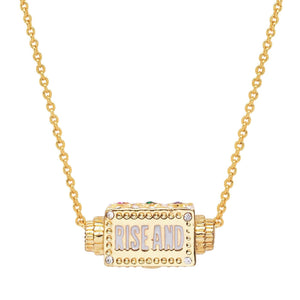 Sunset Peaks Spinner Necklace