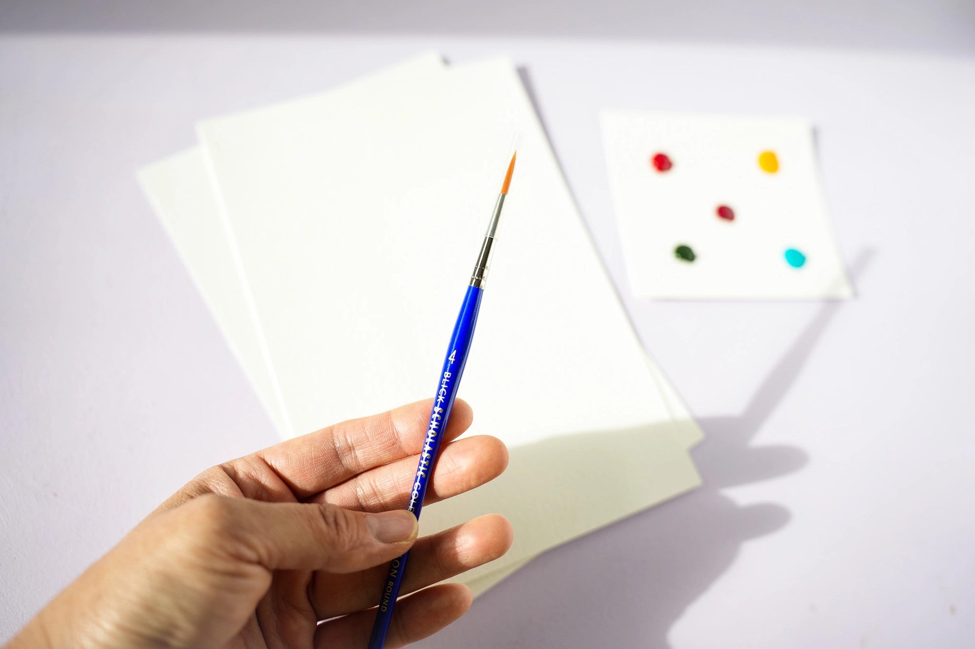 Watercolor Painting Kit with Outlined Pages *Florals*