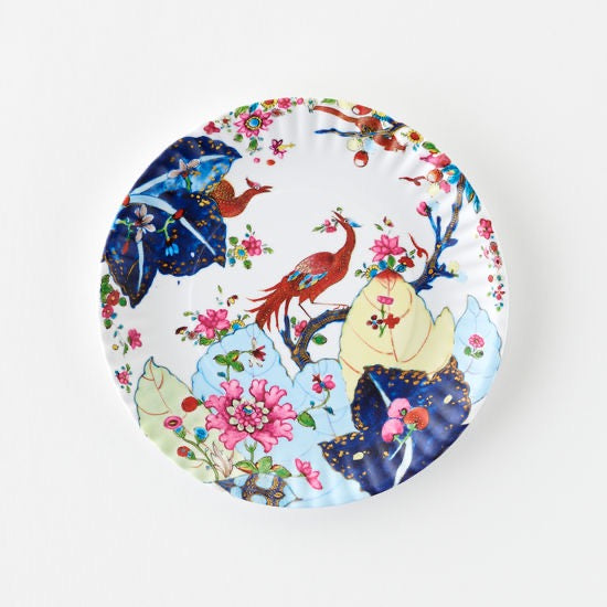 Tobacco Leaf "Paper" Plate, St/4, Melamine, 9"