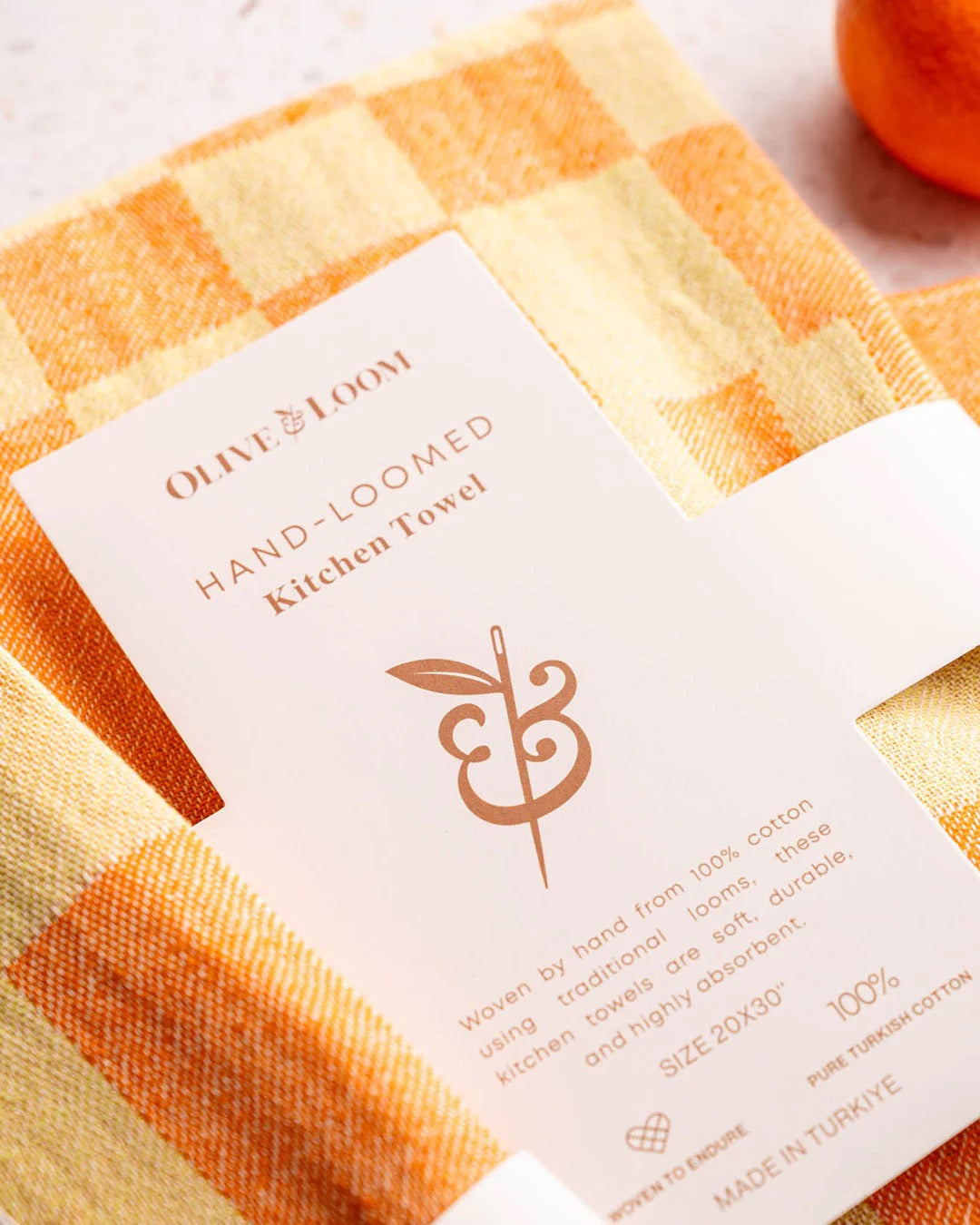 Olive & Loom- Blocks Geometric Kitchen Towel