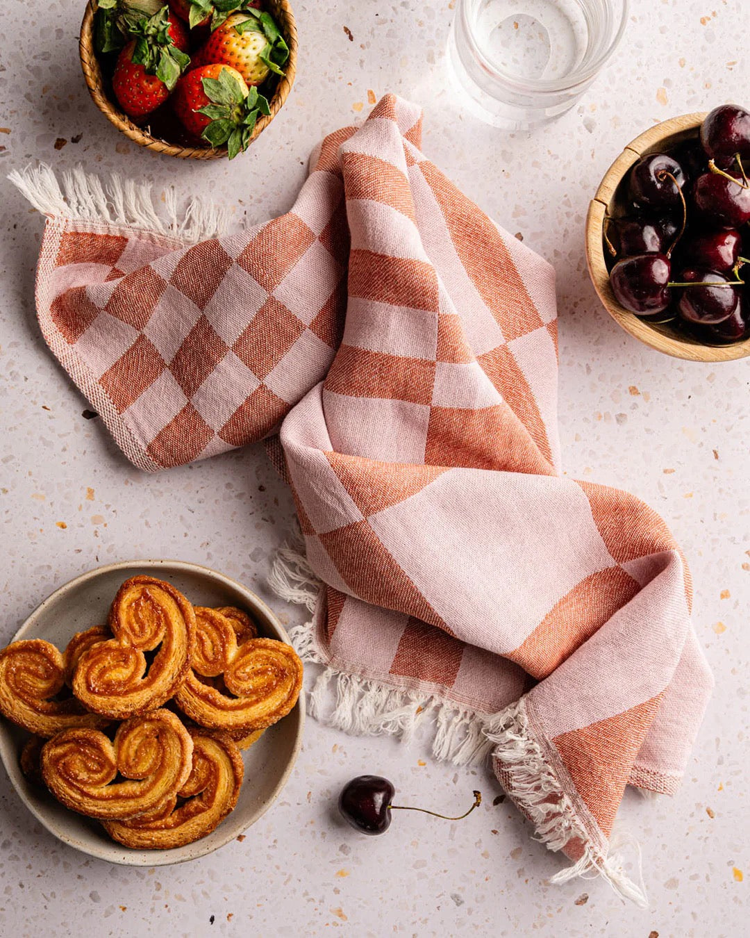 Olive & Loom- Blocks Geometric Kitchen Towel