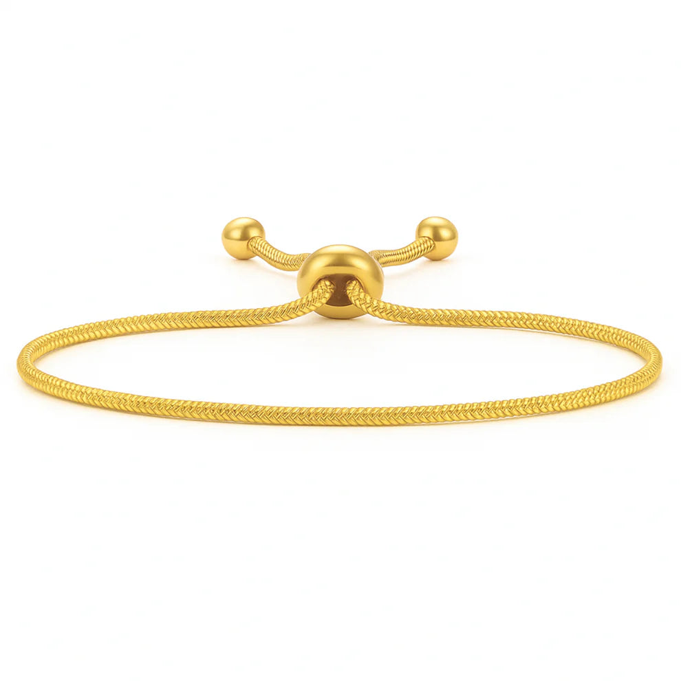 Ellie Vail Lourdes Round Snake Chain Bracelet