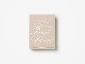 Jewelry Box - The Bijoux Library, Medium- Printworks