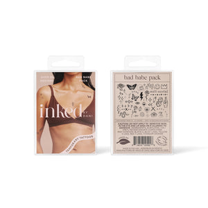 INKED by Dani- Bad Babe Temporary Tattoo Pack