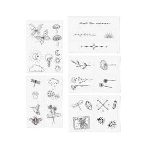 INKED by Dani- Explorer Pack Temporary Tattoos