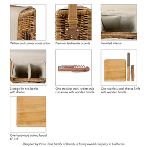 Wine & Cheese Picnic Bag