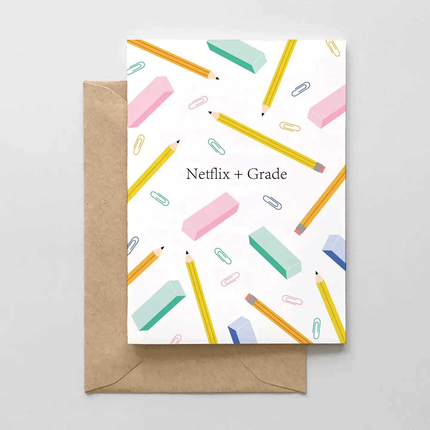 Netflix + Grade: Teacher Appreciation Greeting Card
