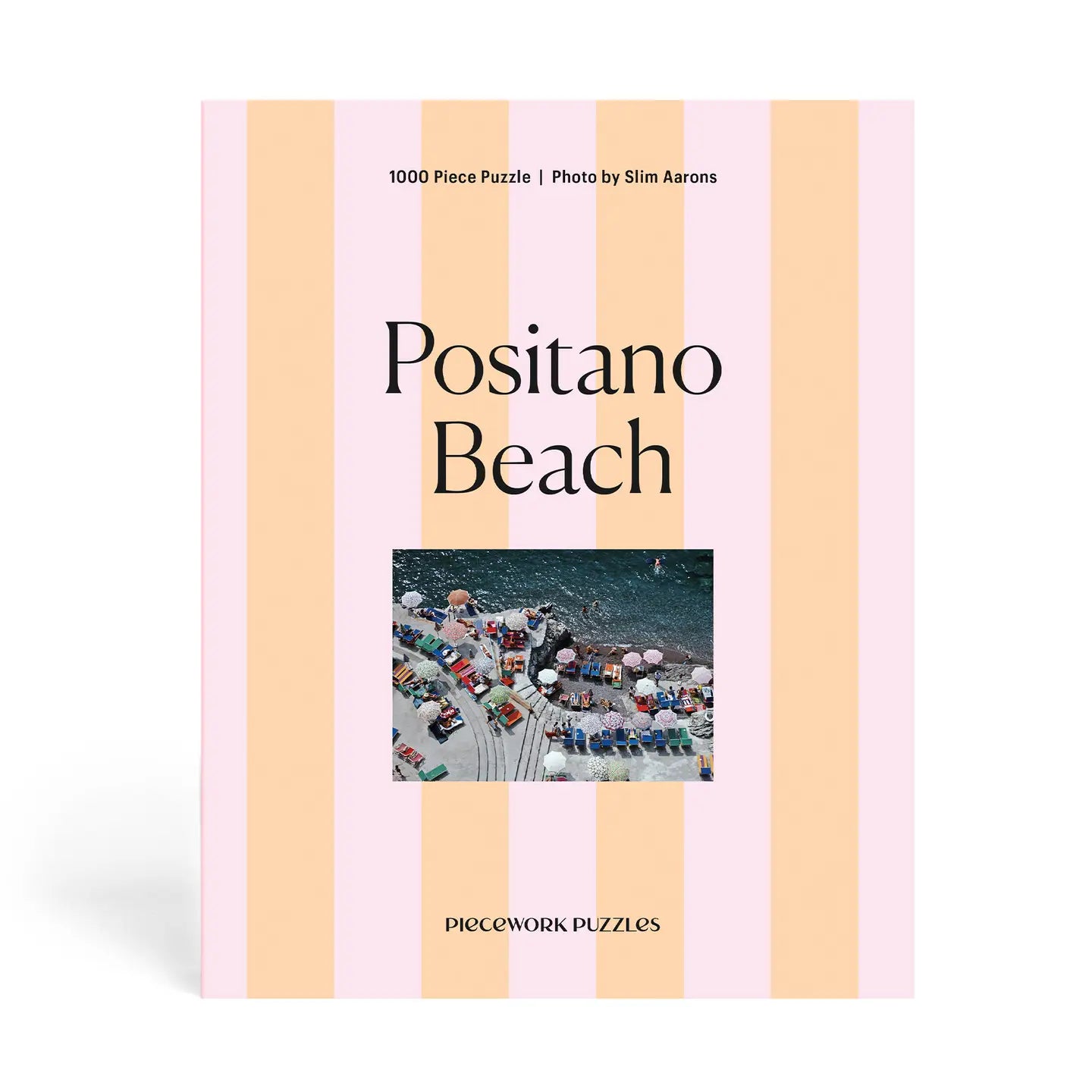 Positano Beach - Slim Aarons Collab - 1000 Pieces Puzzle- Pieceworks