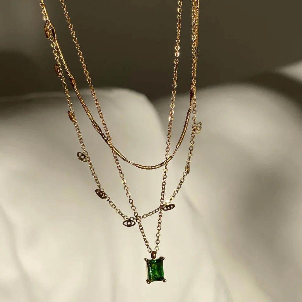 Ellie Vail-Bethany Baguette Necklace