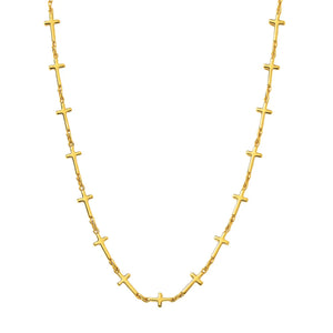 Ellie Vail Kennedy Cross Chain Necklace