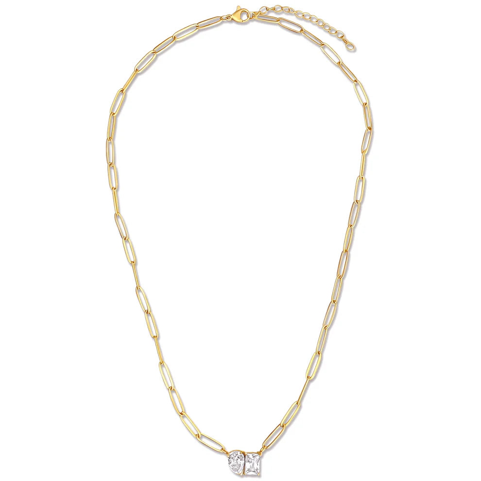 Ellie Vail-Cecilia Toi Et Moi Necklace