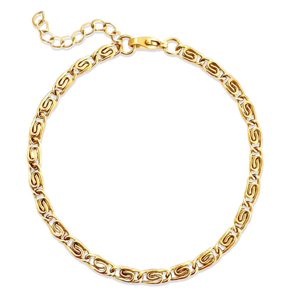 Ellie Vail-Ornella Snail Chain Bracelet