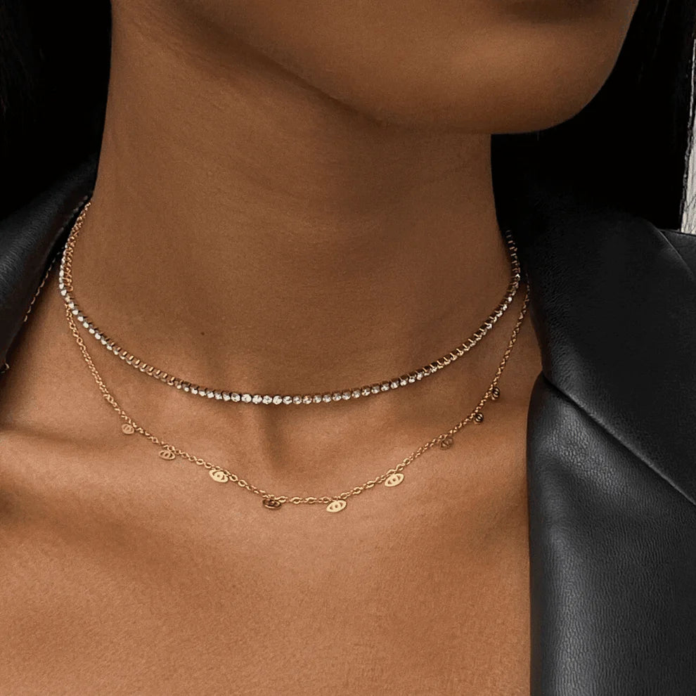 Ellie Vail-Camden Tennis Choker Necklace