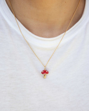 Dreamer Mushroom Necklace