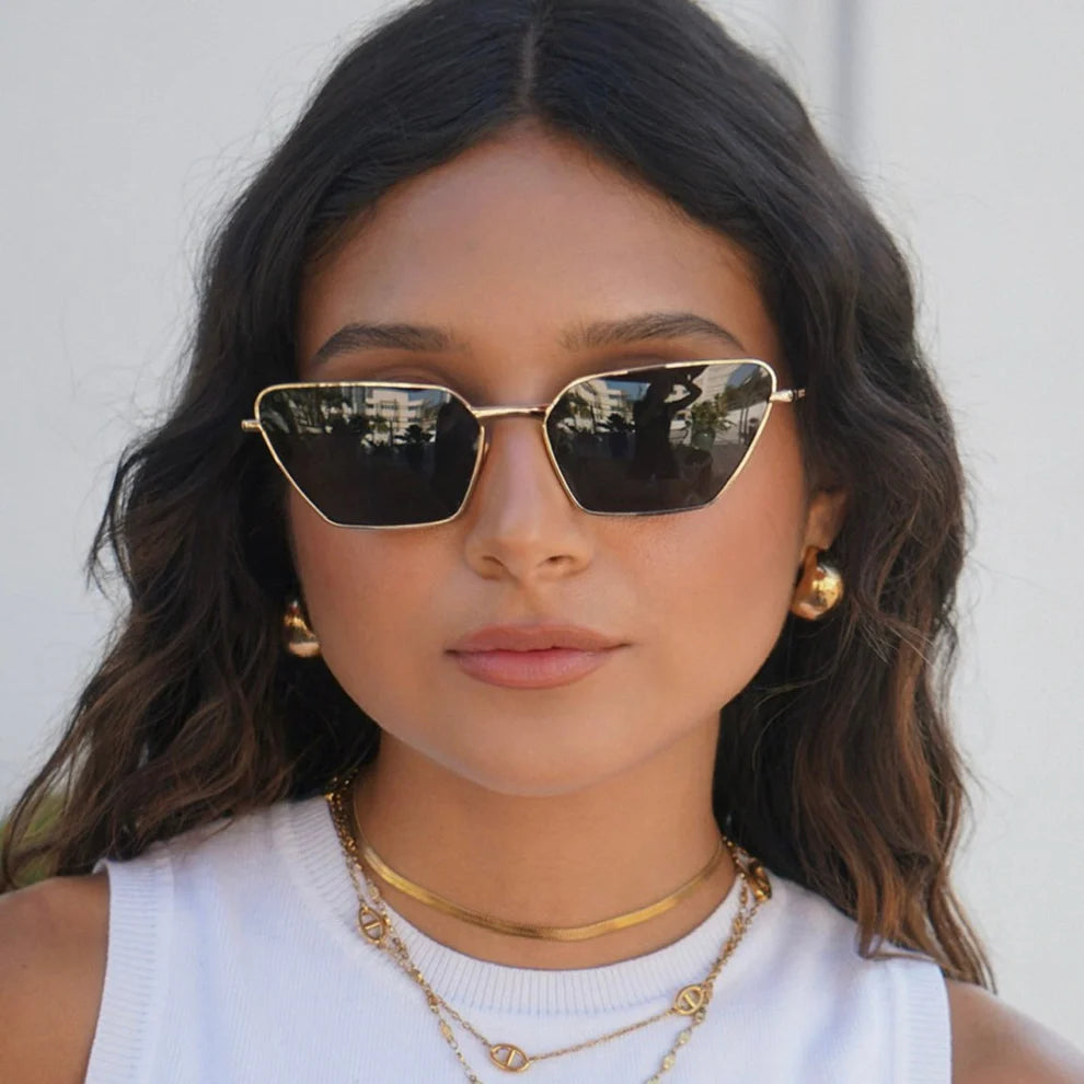Ellie Vail-Nic Herringbone Chain Choker Necklace