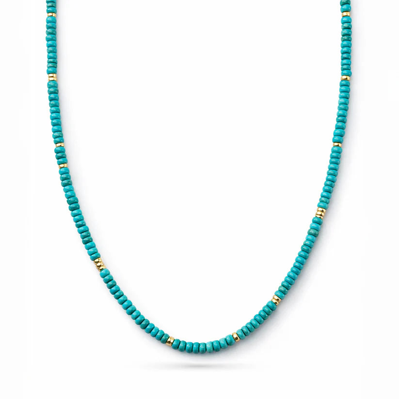 Turquoise Beaded Necklace
